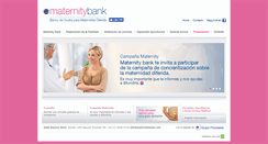 Desktop Screenshot of maternitybank.com